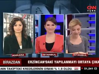 Canlı yayında spikeri korkutan ses