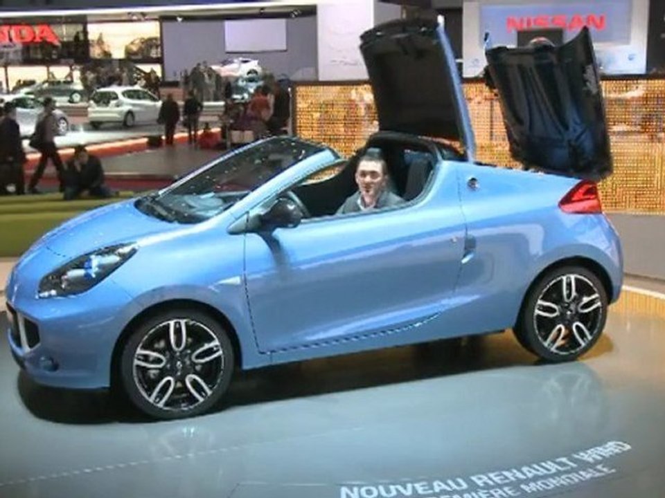 Les coulisses de Geneve - RENAULT WIND