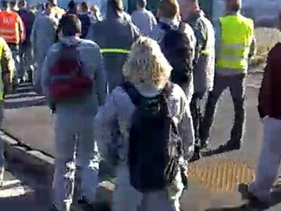 grève à renault douai