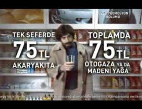 Petrol Ofisi bardak promosyonu reklamı - yaban