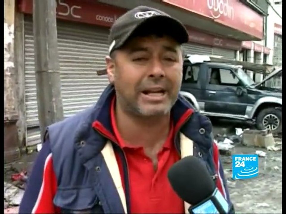 Talcahuano frappé par le tremblement de terre et le tsunami
