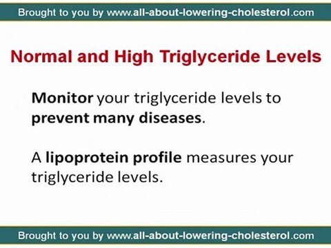 What are triglycerides?