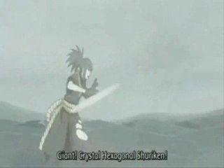 Shôton,Giant Crystal Hexagonal Shuriken