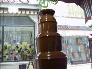 fontaine chocolat