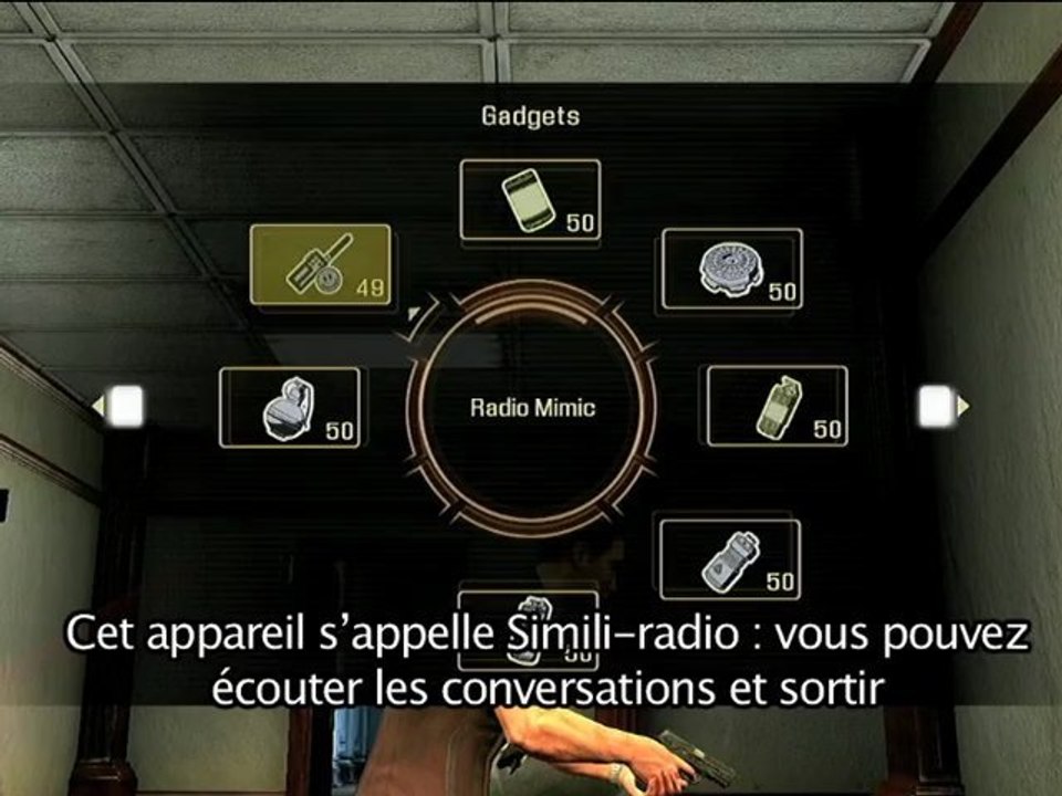 Alpha Protocol - Présentation des armes et gadgets