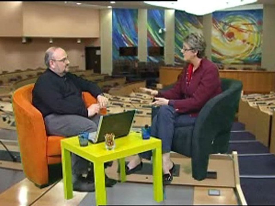 Annick Martin "Face au Net" (Part 2/2) - 04.03.2010