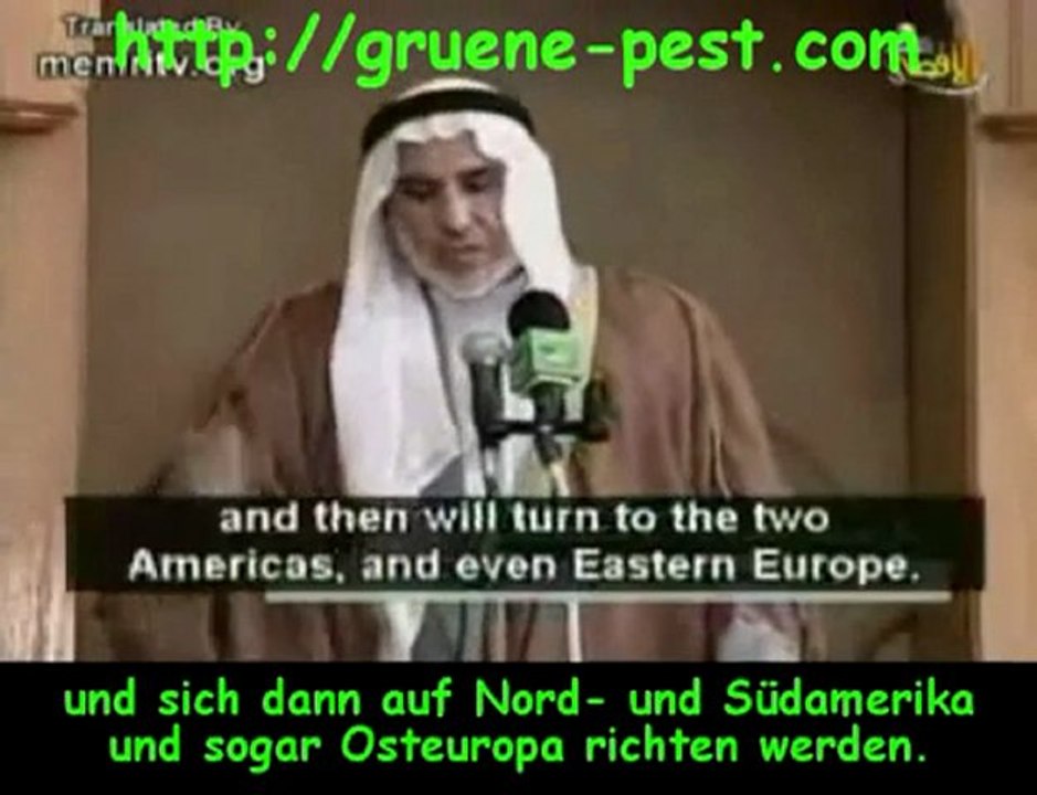 Hassprediger:  Wir erobern Rom, dann Europa und Amerika