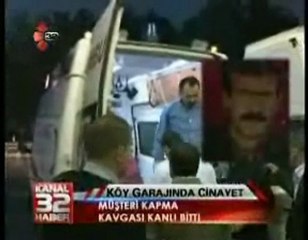 Isparta Köy Garajındaki Kavga Kanlı Bitti...