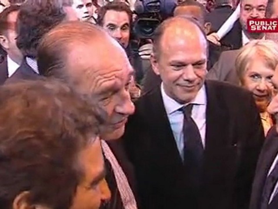 Jacques Chirac rencontre Bertrand Delanoë et Anne Hidalgo...