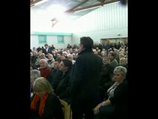 Intervention de Denis FUENTES lors de la réunion publique ..