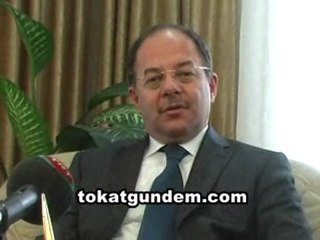 BAKAN AKDAĞ TOKAT VALİSİ ŞERİF YILMAZ'I ZİYARET ETTİ