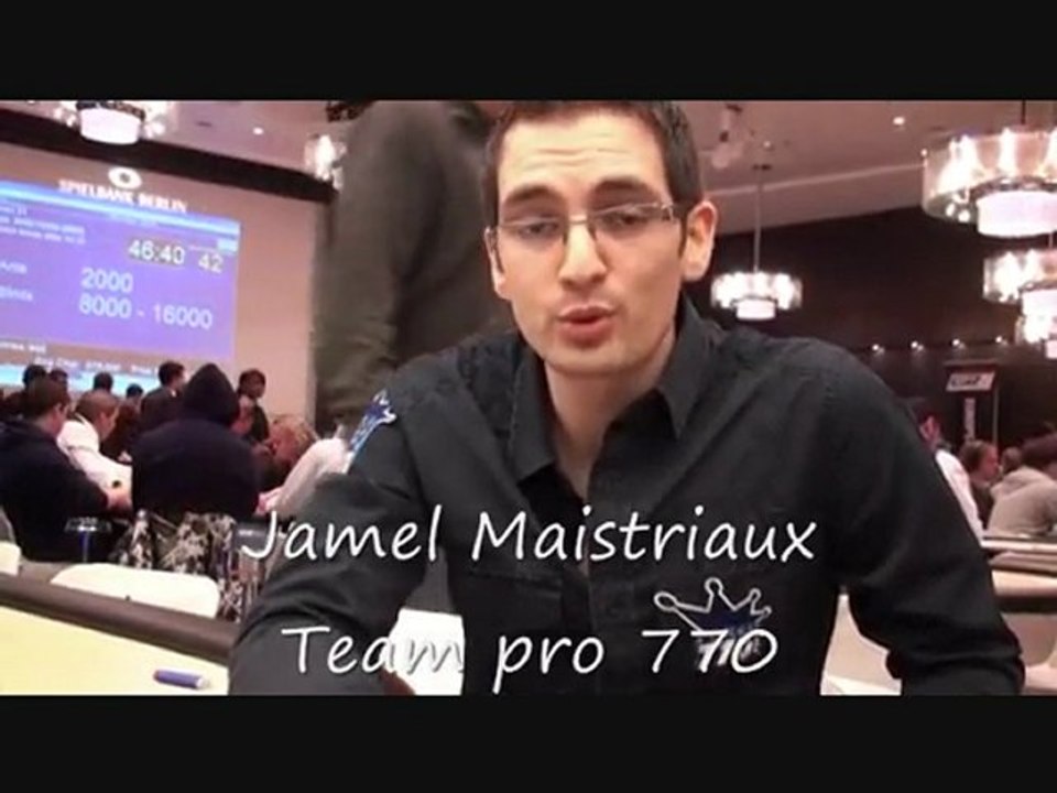 Jamel Maistriaux vous invite