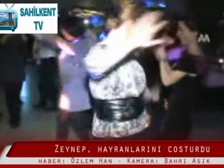 Zeynep, hayranlarını coşturdu