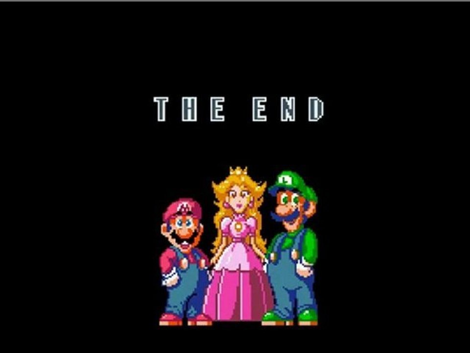 Super Mario world The end