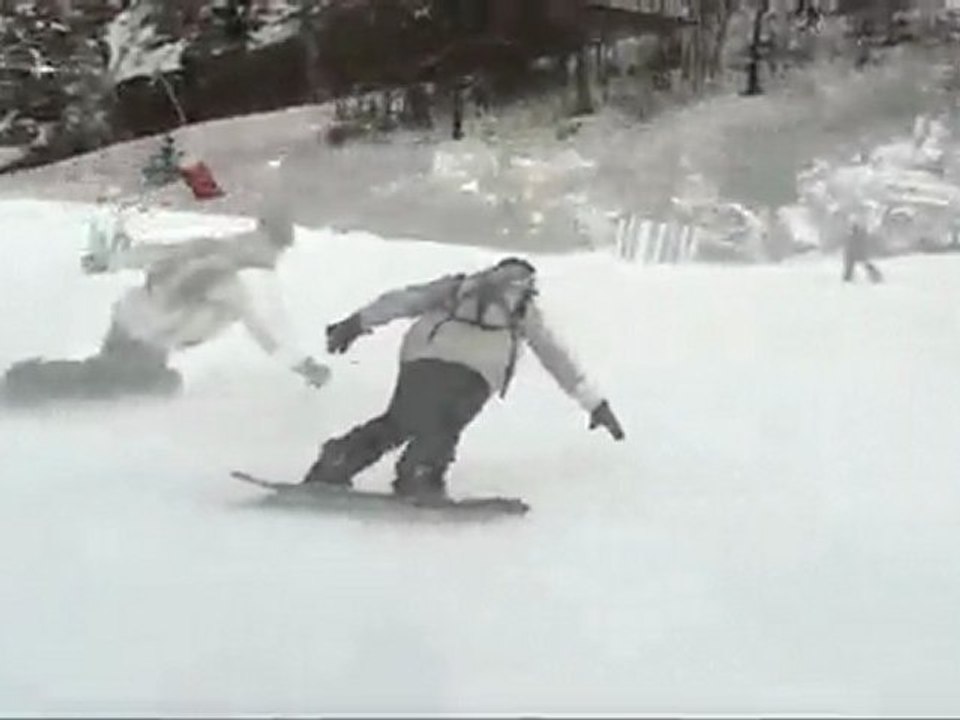 The silver snowboarder Francois is back