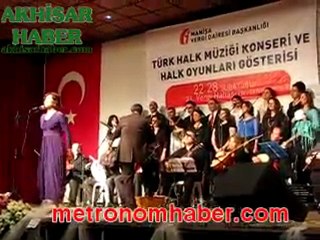 Manisa vergi dairesi THM korosu ikinci konserini Akhisar’da