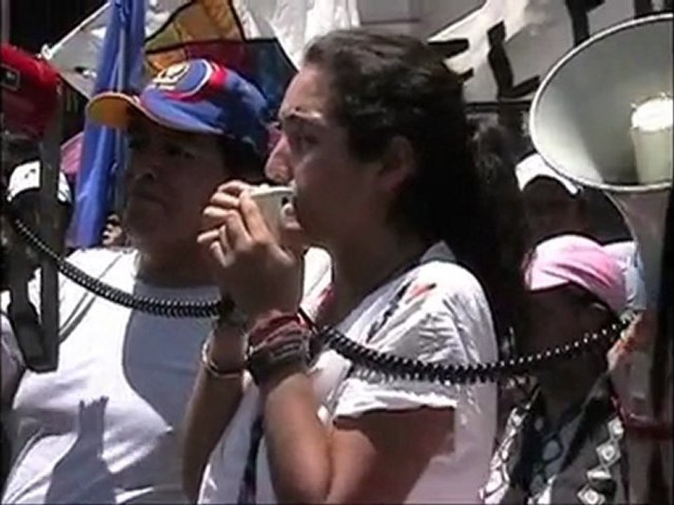 en pie