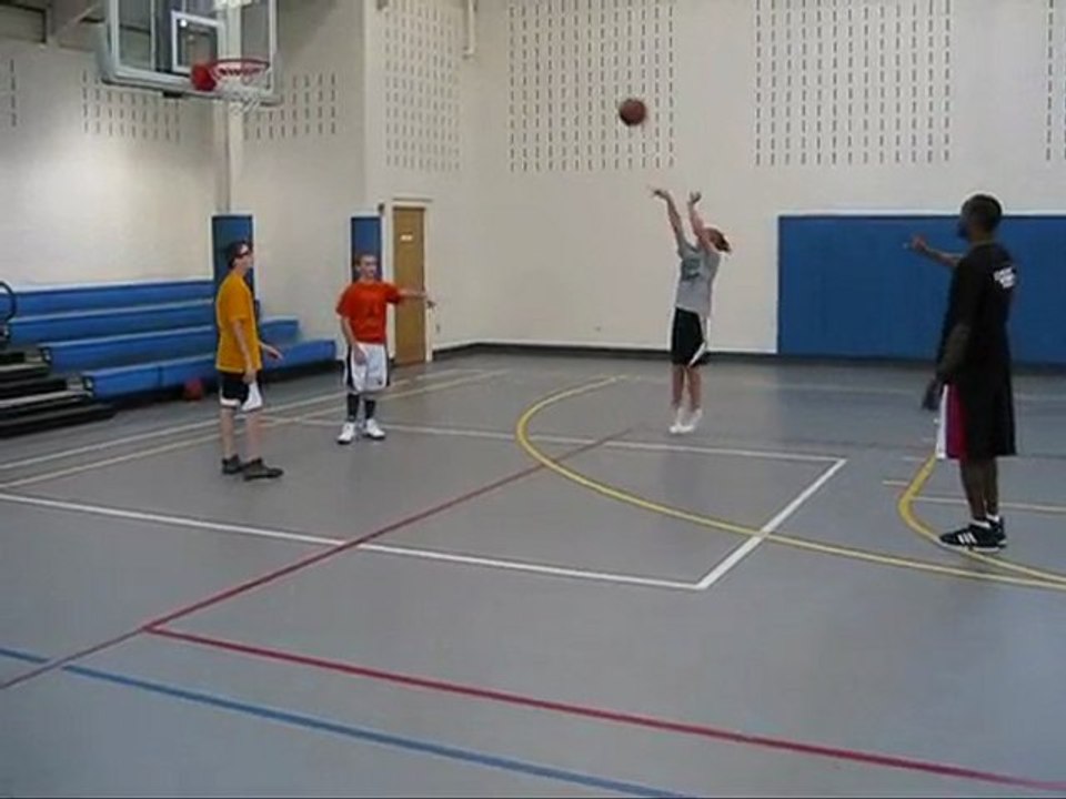 Basketball Shooting Drill: Corner, Wing, Elbow