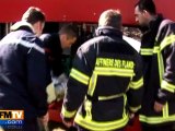 Les pompiers de Total viennent en aide aux sinistrés