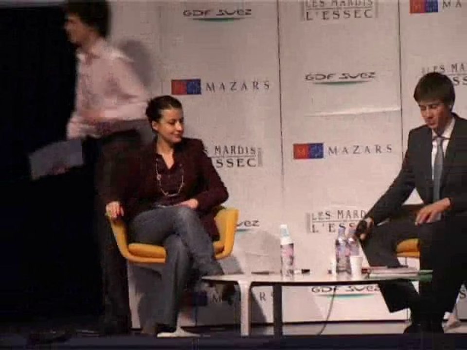 Cécile Duflot aux Mardis de l'ESSEC