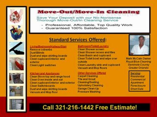 Apartment Cleaning Service 321-216-1442 Orlando