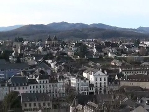 Vue d'Oloron Sainte-Marie (Pyrénées Atlantiques, France)