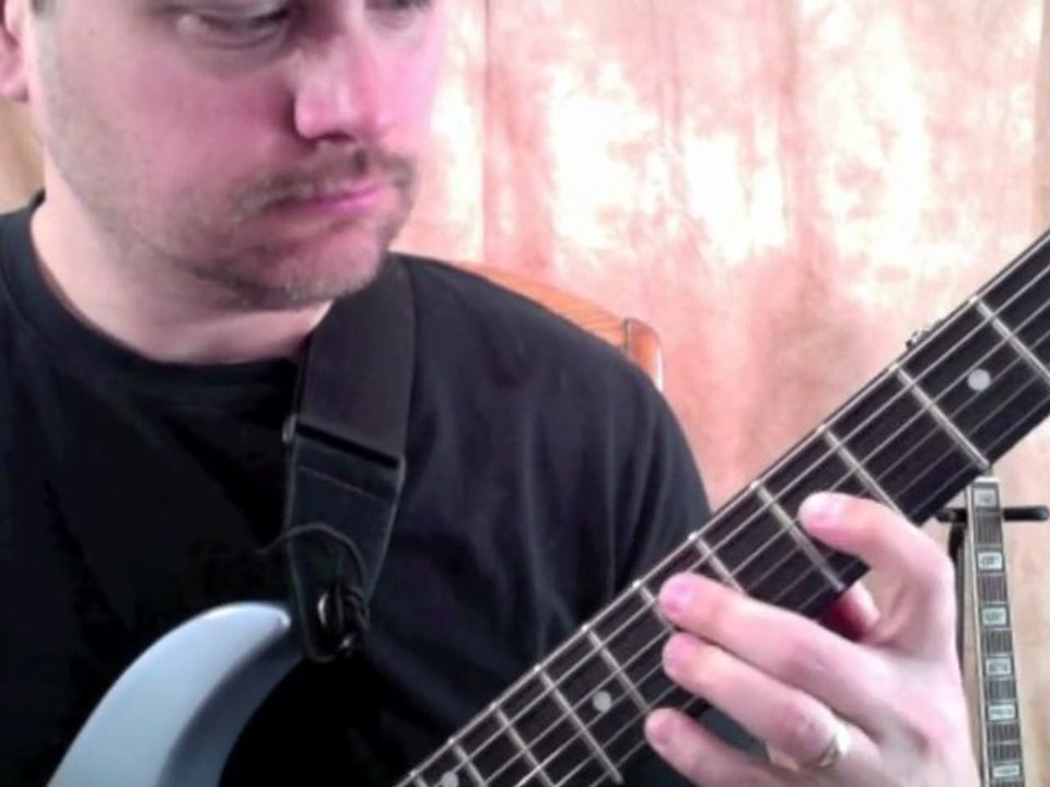 Blues Double-Stop Organ Lick for Guitar