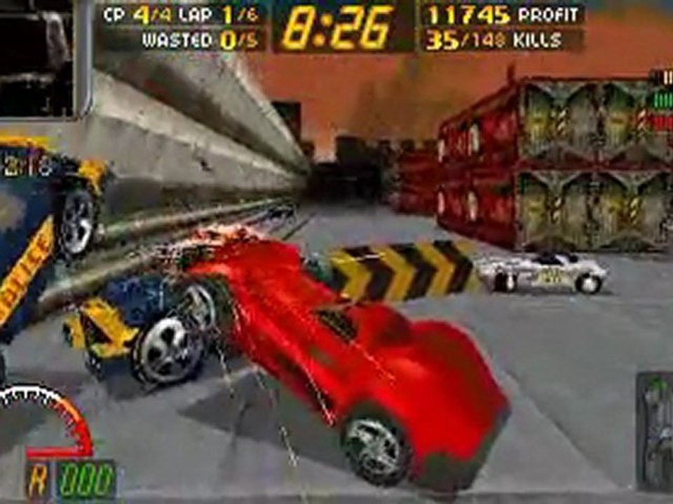 Carmageddon 1 Gameplay Cops