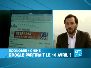 Google pourrait prochainement quitter la Chine