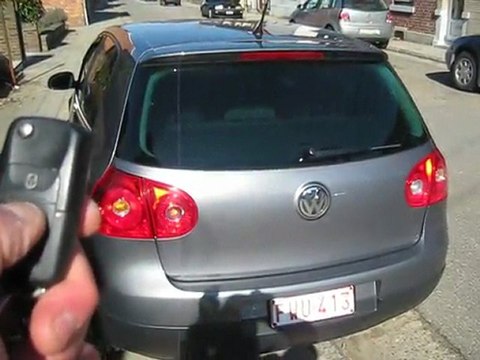 ouverture automatique du coffre sur golf V