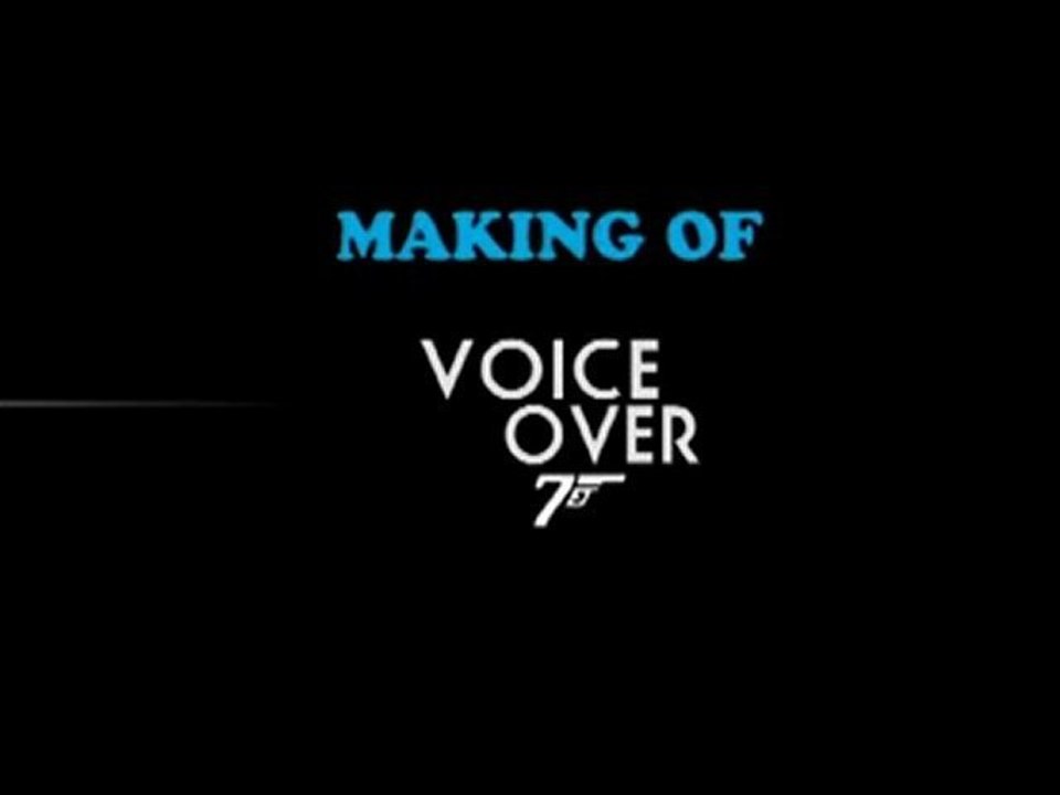 Making of de Voice Over