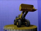 3d animation heavy mining euipment