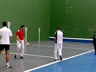 Frontenis preolimpico honor Pinto Torrejón honor 2ª partida