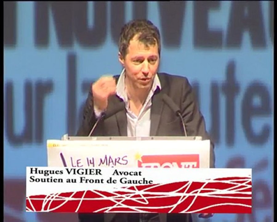 Meeting de Rouen du 4 mars 2010 Hugues Vigier avocat - Vidéo Dailymotion