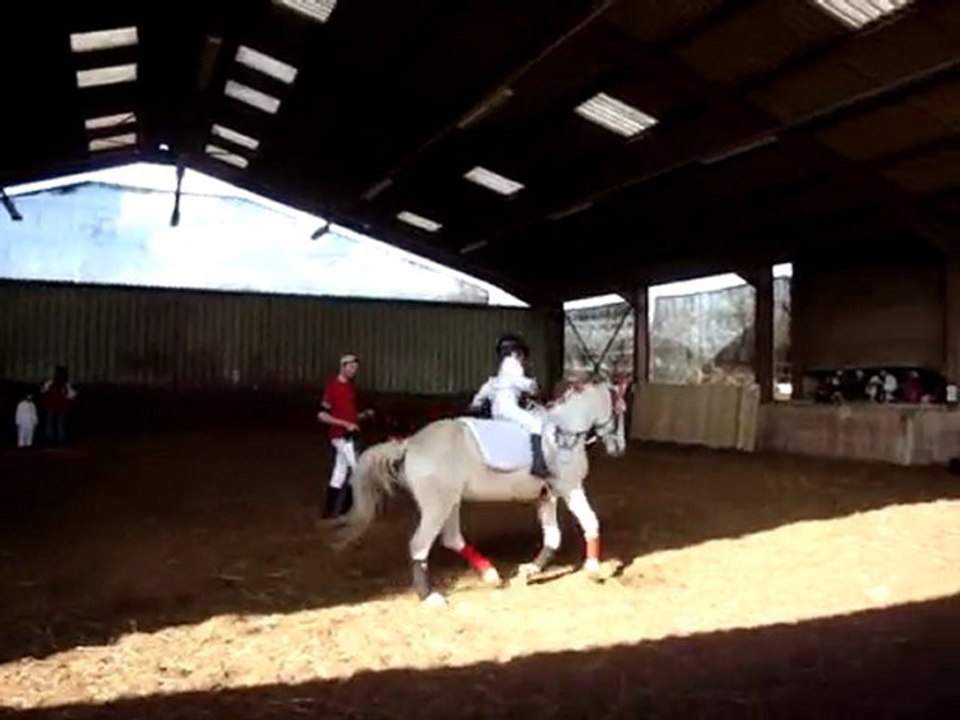 spectacle de voltiges par le poney club de bozouls