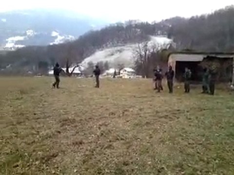 Bouclier de fortune en Airsoft