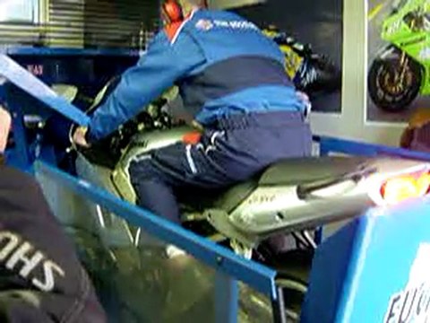 Kawasaki ZX6R 636 2002 Passage banc de puissance