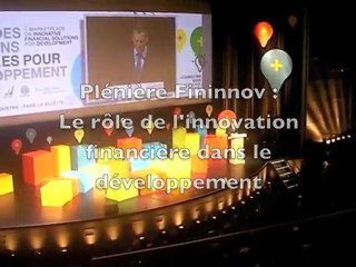 L'AISC soutient le forum des innovations financières
