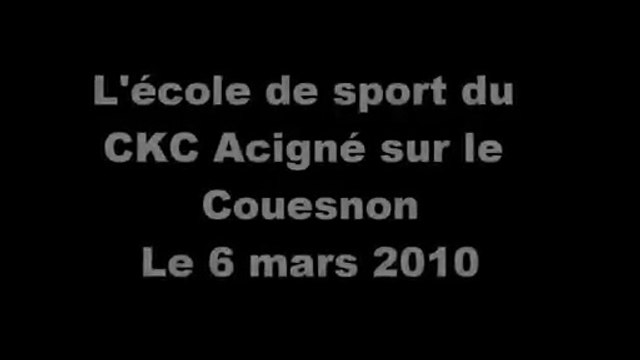 L'école de sport sur le Couesnon - Le 6 mars 2010
