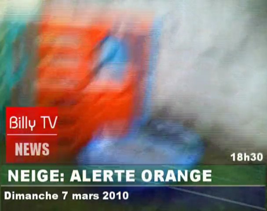NEIGE: ALERTE ORANGE DANS LE SUD