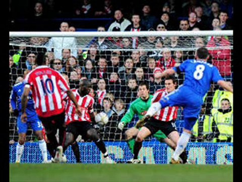 Chelsea 2-0 Stoke City Lampard, Terry scores