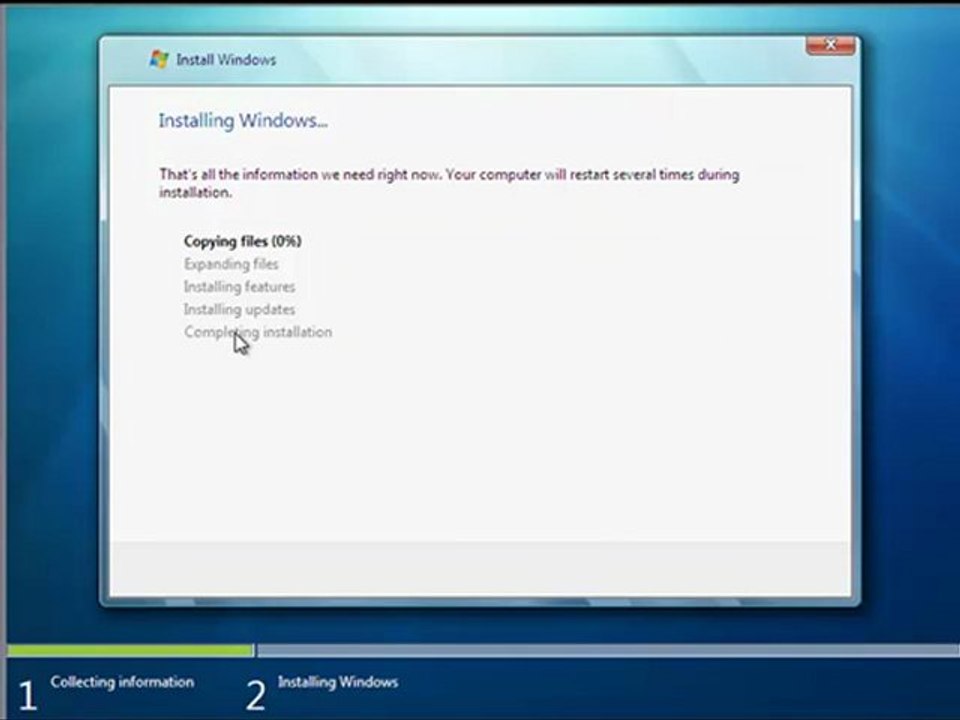 windows 7 kurulum, windows 7 videolu anlatım