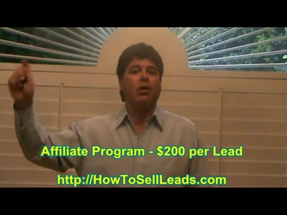 Selling Leads - Affiliate Program - Debt Settlement