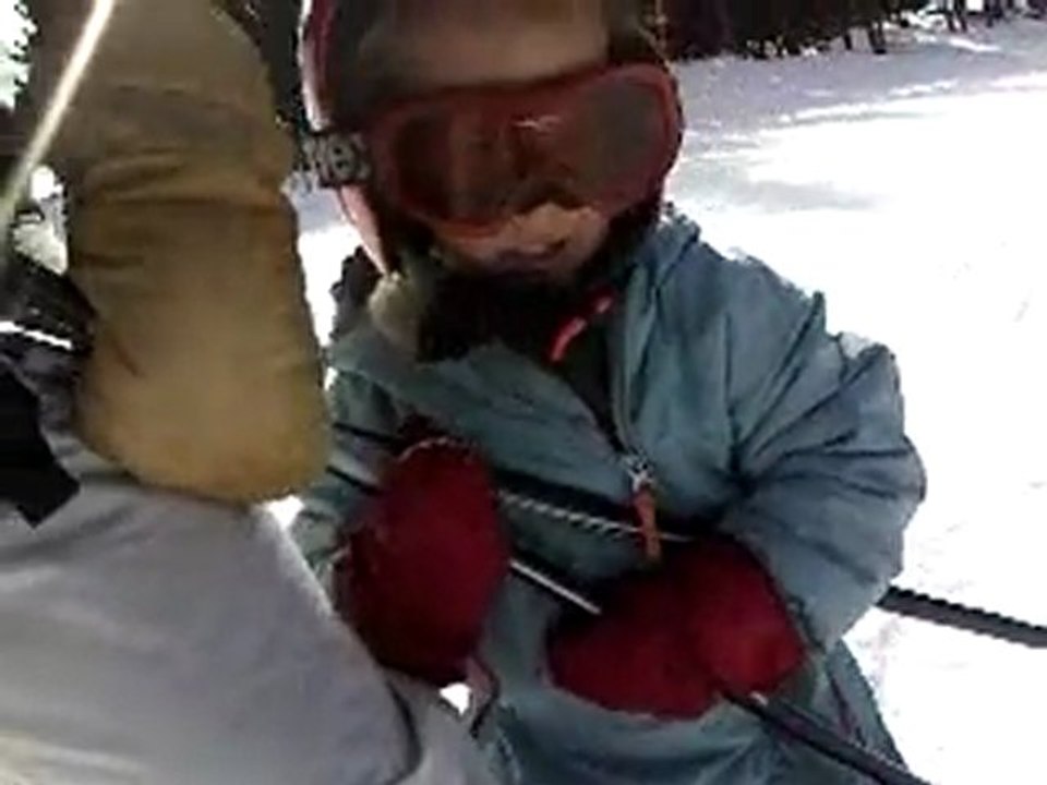 Côme première glisse