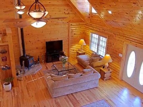 Custom Southland Log Home for Sale Conyers GA on 12 Acres!
