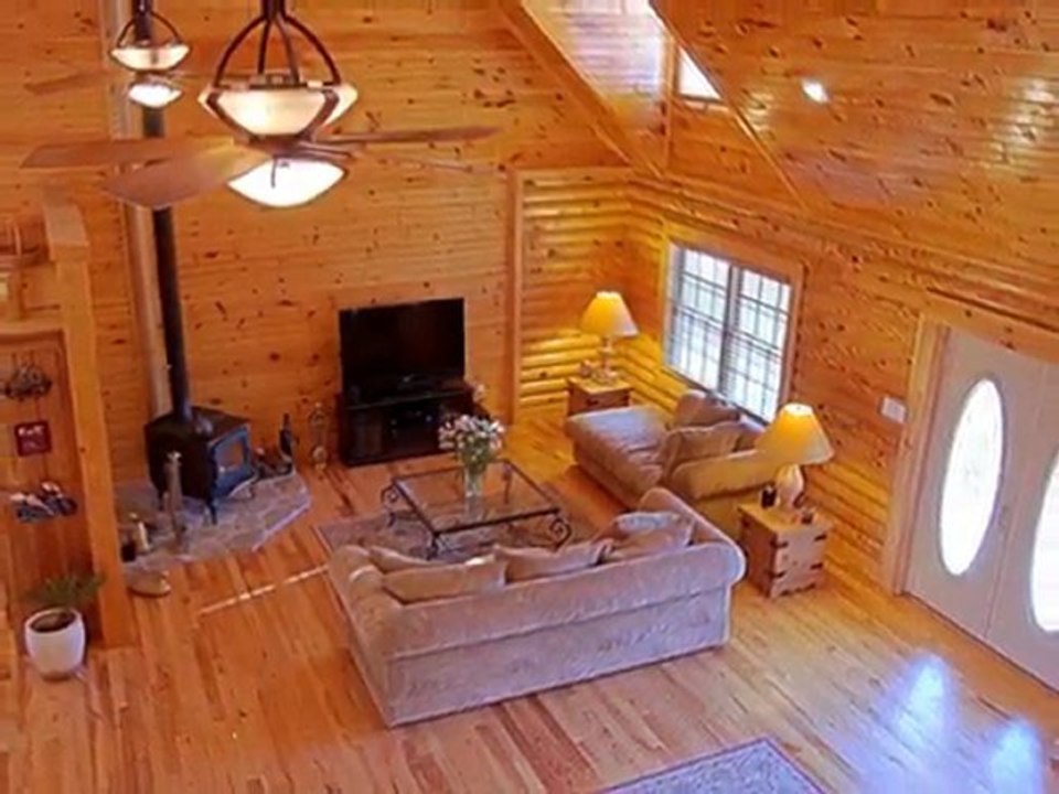 Custom Southland Log Home for Sale Conyers GA on 12 Acres!