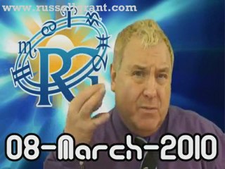 RussellGrant.com Video Horoscope Taurus March Monday 8th