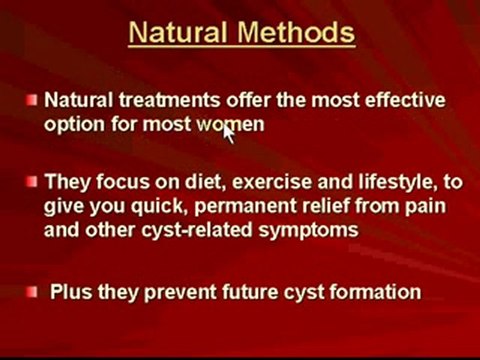 Ovarian Cysts Relief Best Cure For Ovarian Cysts