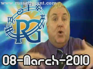 RussellGrant.com Video Horoscope Pisces March Monday 8th