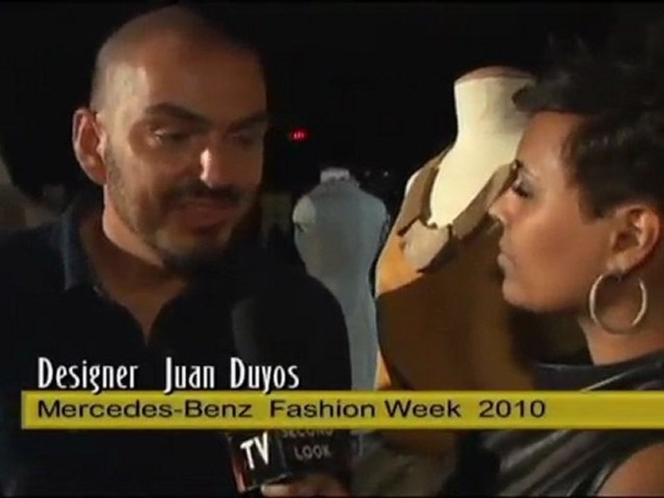 NY Fashion Week Juan Duyos Spring 2010 Second Look TV